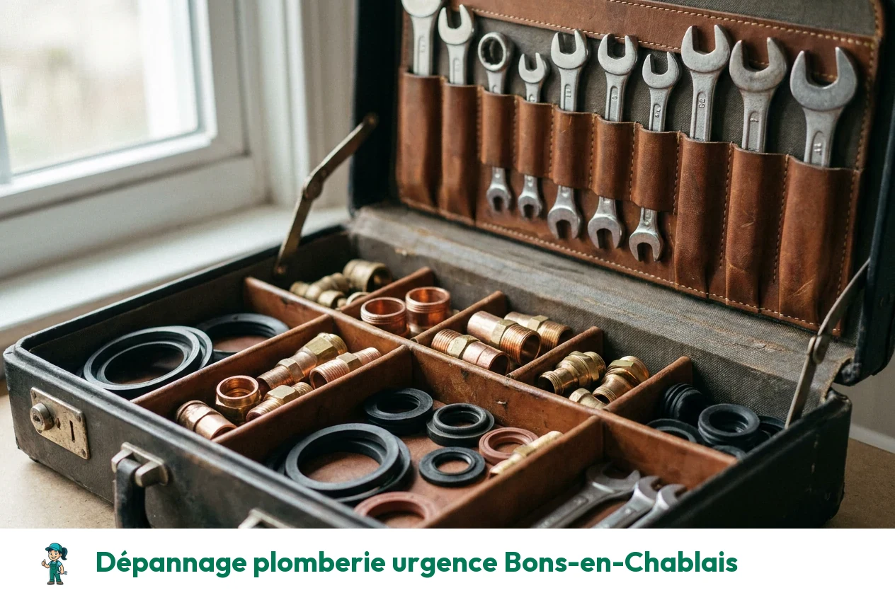 Dépannage plomberie urgence à Bons-en-Chablais