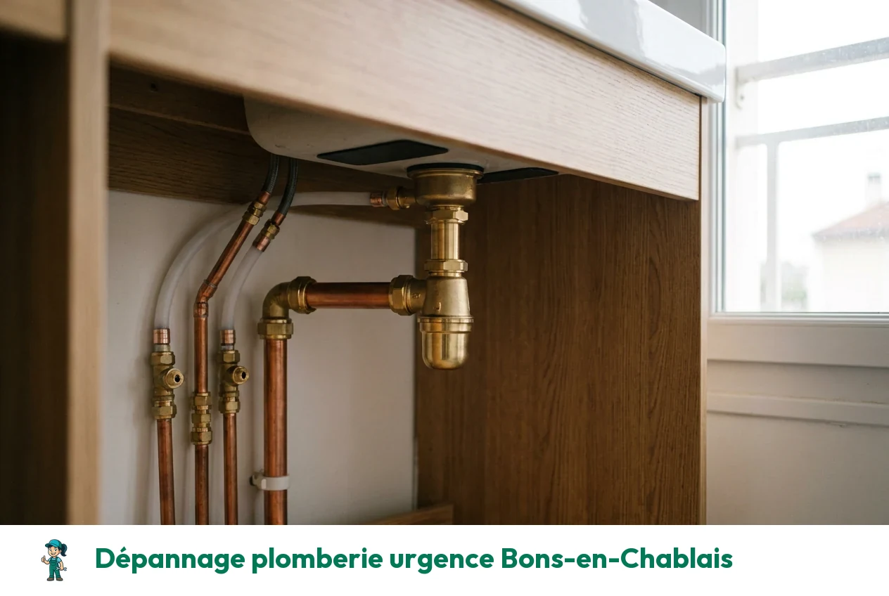 Dépannage plomberie urgence à Bons-en-Chablais