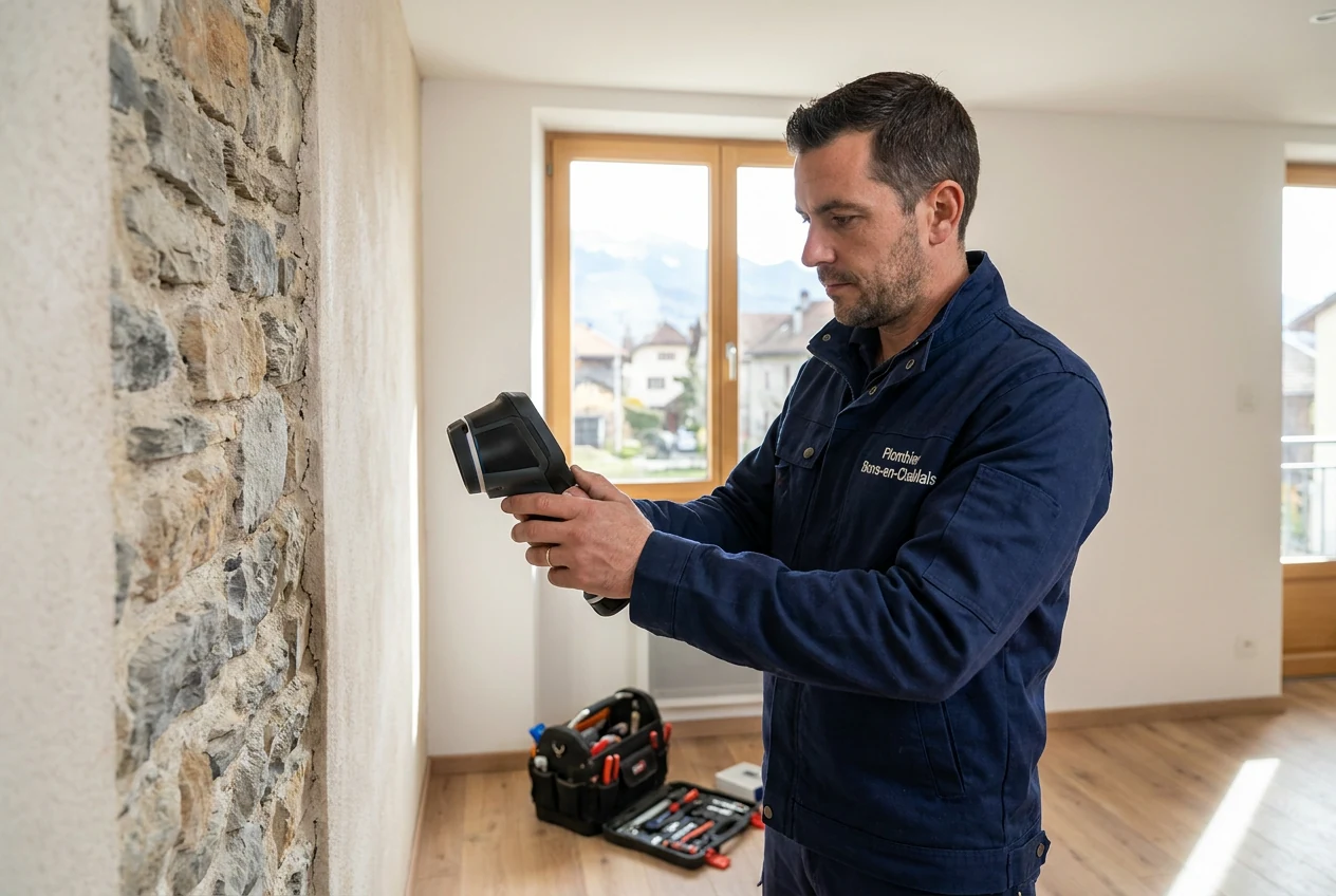 Recherche de fuite à Bons-en-Chablais