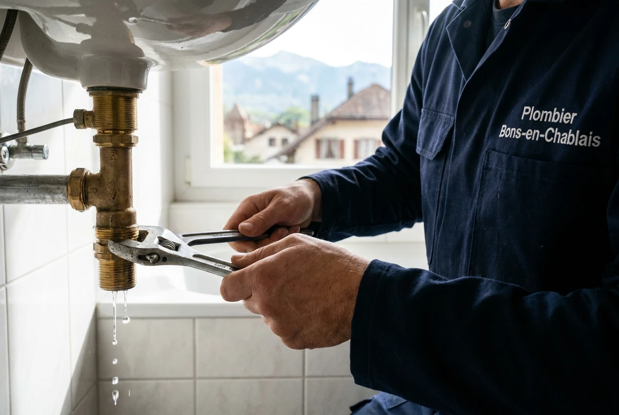 Réparation de fuite à Bons-en-Chablais
